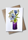 Cornflowers card