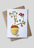Geranium card